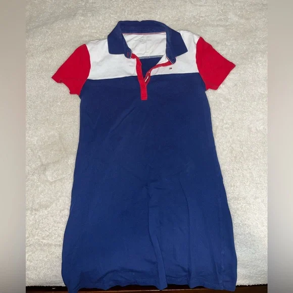 tommy hilfiger polo shirt dress Tommy Hilfiger Women's Stretch Cotton Slim Fit Polo Dress - Black